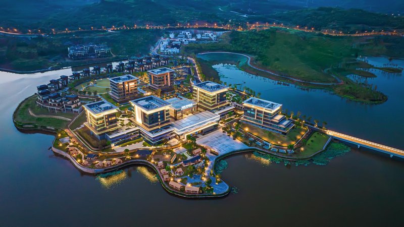 Imperial Lake Chongqing Hotel over view