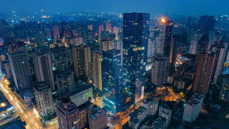 悠舍S·花园酒店(重庆观音桥九街中心店)外景图