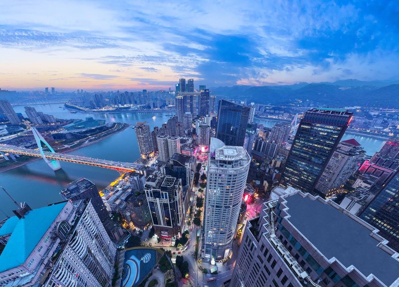 K·W高空观景酒店(重庆解放碑步行街洪崖洞店)外景图