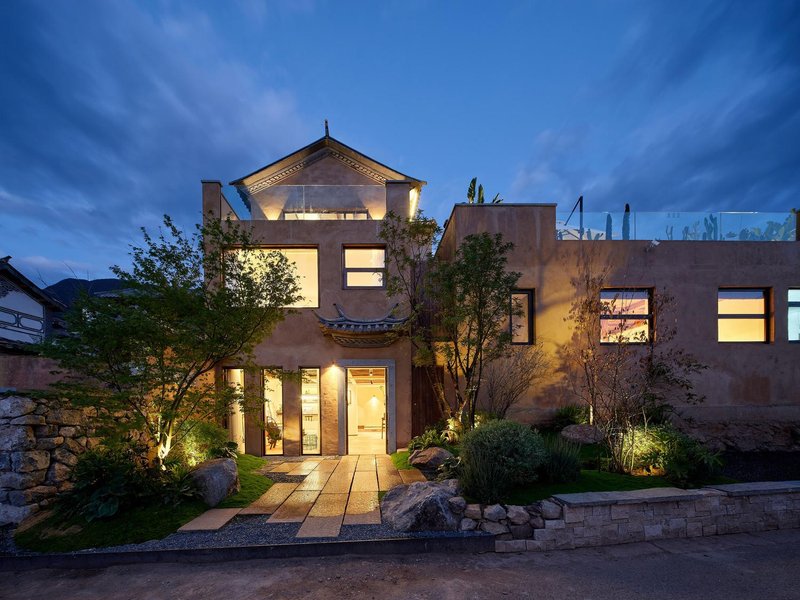 合院民宿外景图