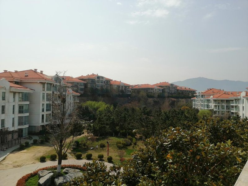 Golden beach resort hotelOver view