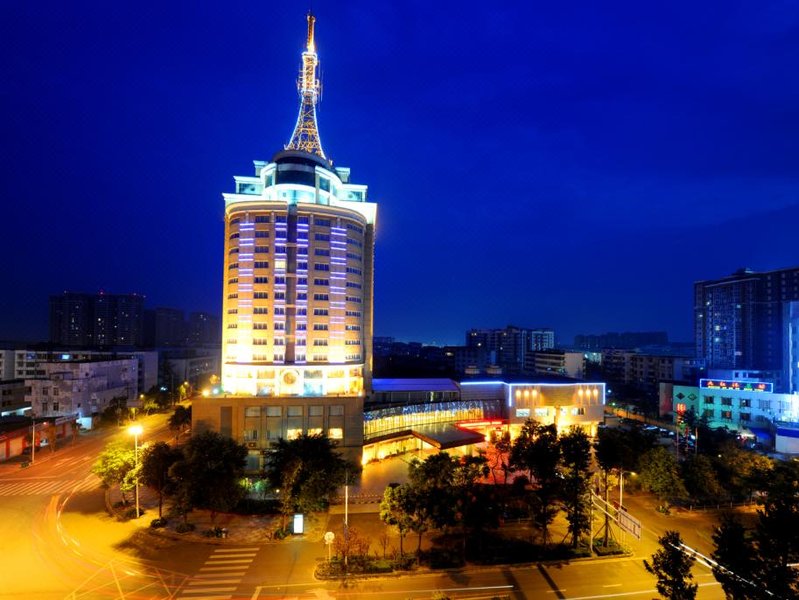 Hongda Golden Bridge Hotel over view