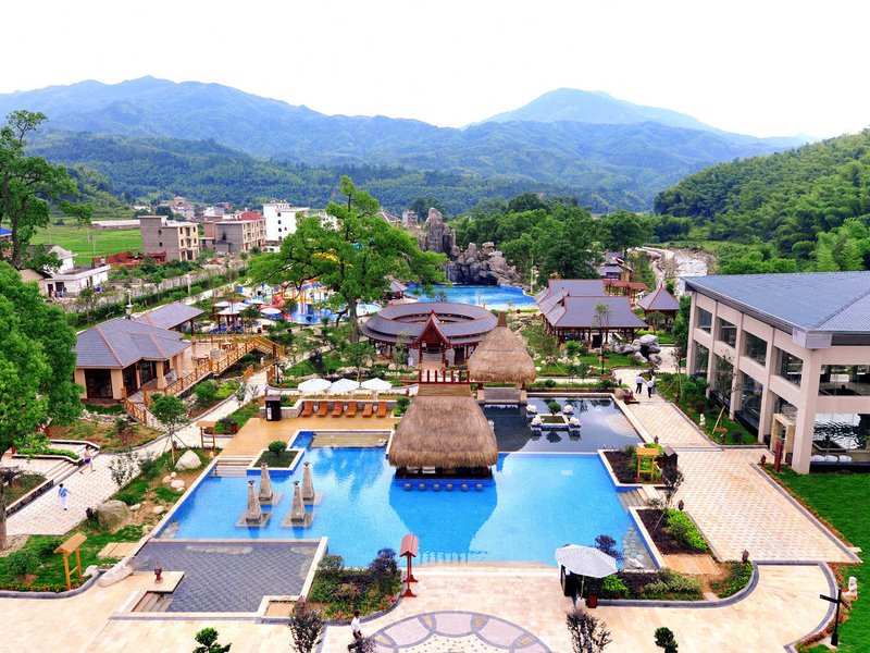 Rongyuan International Hotspring Resort over view
