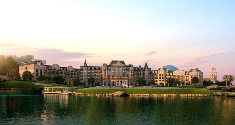 Gaoyangshan Hot Spring Hotel over view