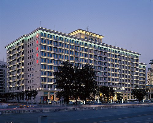 Minzu Hotel over view