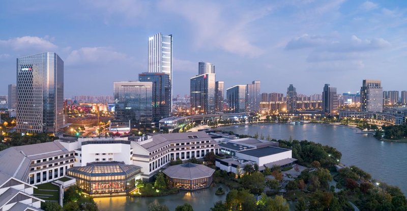 Worldhotel Grand Dushu Lake Suzhou Over view