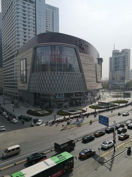 Rujia Business Hotel New Shijiazhuang Plaza MTR Station Guomao Tower Over view