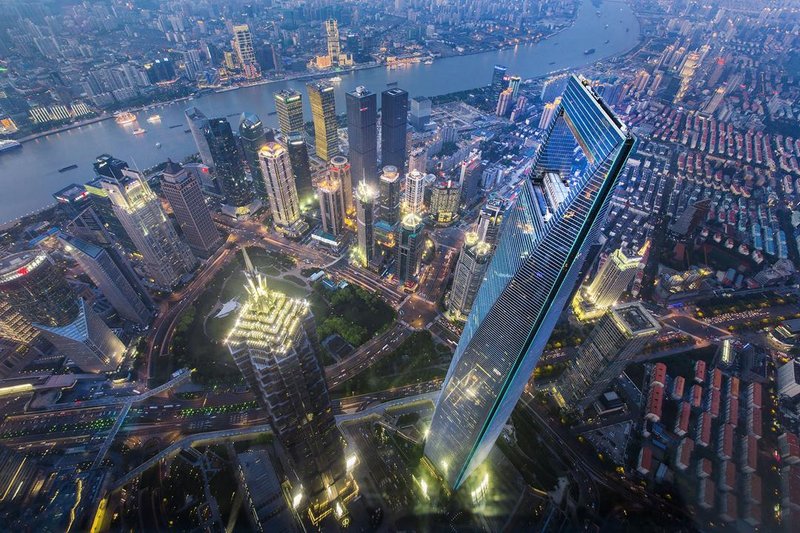 Park Hyatt Shanghai over view