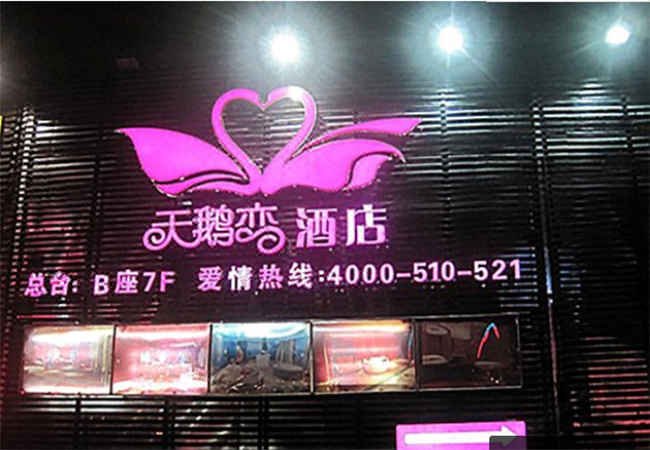 天鹅恋情侣主题酒店(武汉光谷步行街店)外景图