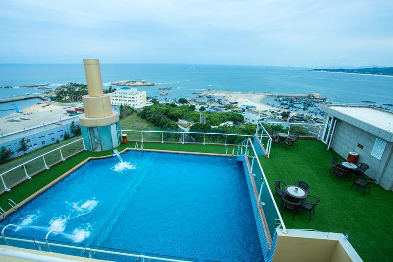 Sky Blue Bay Hotel over view