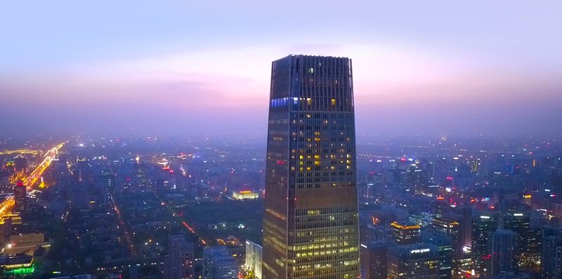 北京国贸大酒店外景图