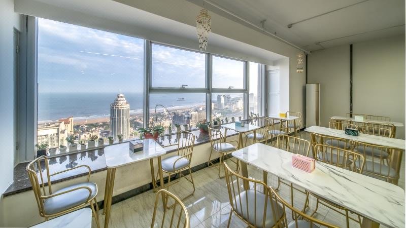 Aike Seaview Holiday Apartment (Qingdao Shilaoren Bathing Beach) Restaurant