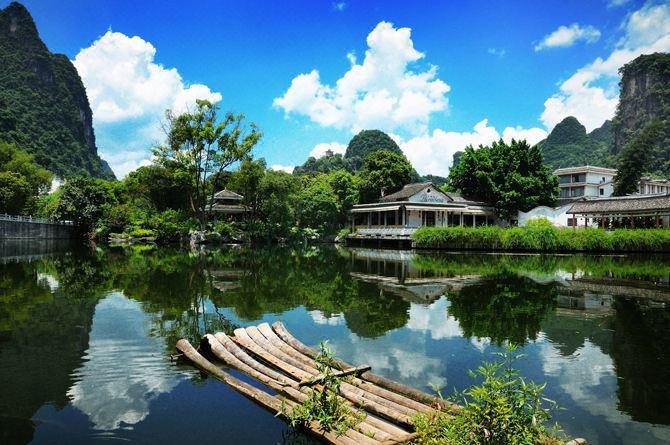 Yue Se Inn Yangshuo Over view