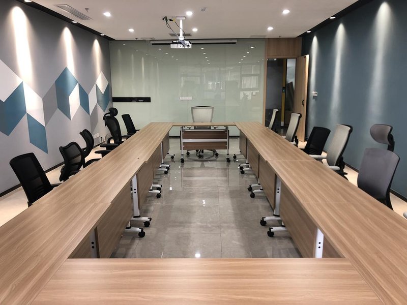 Boju Apartment (Foshan Dianchuang Shidai) meeting room