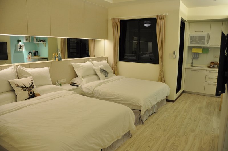 Ximen Mini Sweet Apartment Guest Room