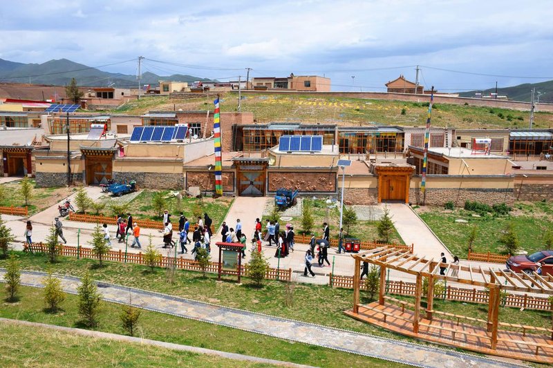 Anguo Tibetan Folk Village Over view