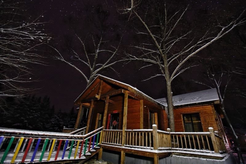 Changbai mountain cottage camp Over view