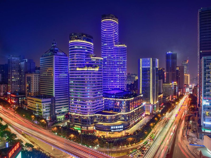 River & Holiday Grand Rezen Hotel ChongQing over view