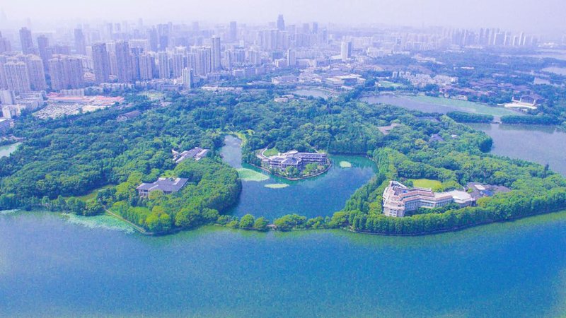 East Lake Hotel Wuhan over view