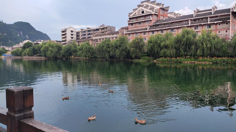 The ancient town of Yuanhong Hotel Over view
