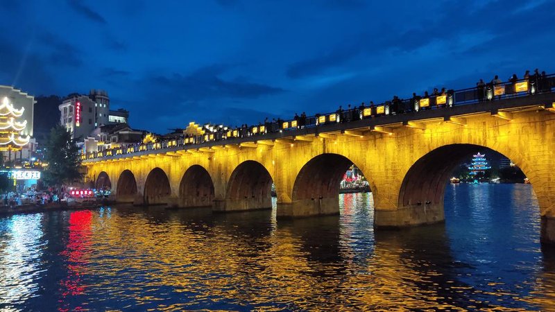 The ancient town of Yuanhong Hotel Over view