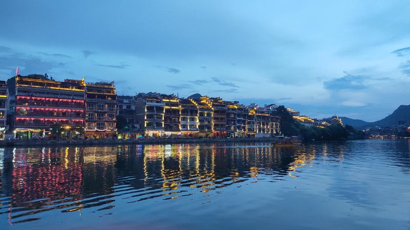 The ancient town of Yuanhong Hotel Over view