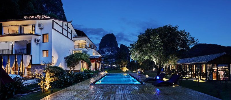 Qixi Meidi Holiday Hotel (Yangshuo Shili Hualang Yulong River) Over view