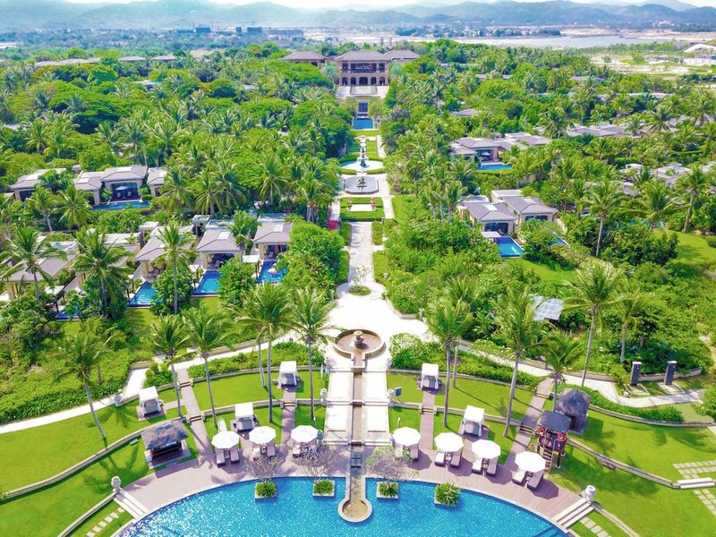 Wanda Reign Resort &Villas Sanya Haitang BayOver view