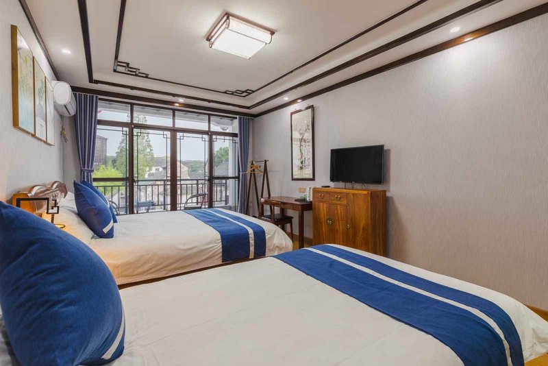 ZhouZhuangWanSanDongZhuang hotelGuest Room