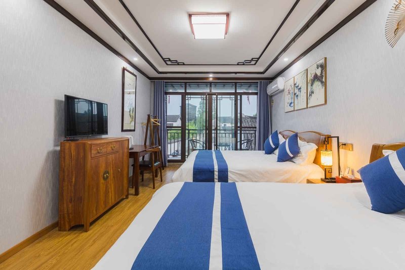 ZhouZhuangWanSanDongZhuang hotelGuest Room