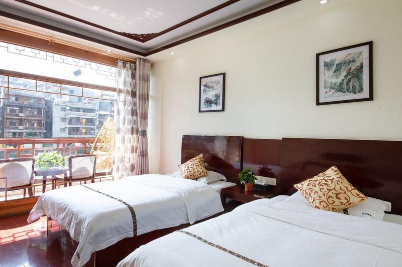 Hotel Riverview Tuojiang impression Guest Room