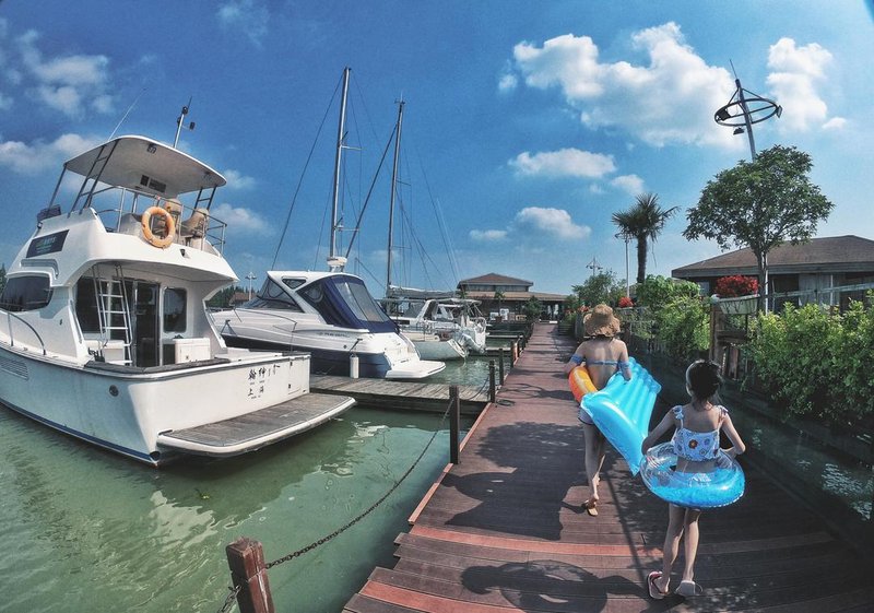 Sunset marina resort Over view