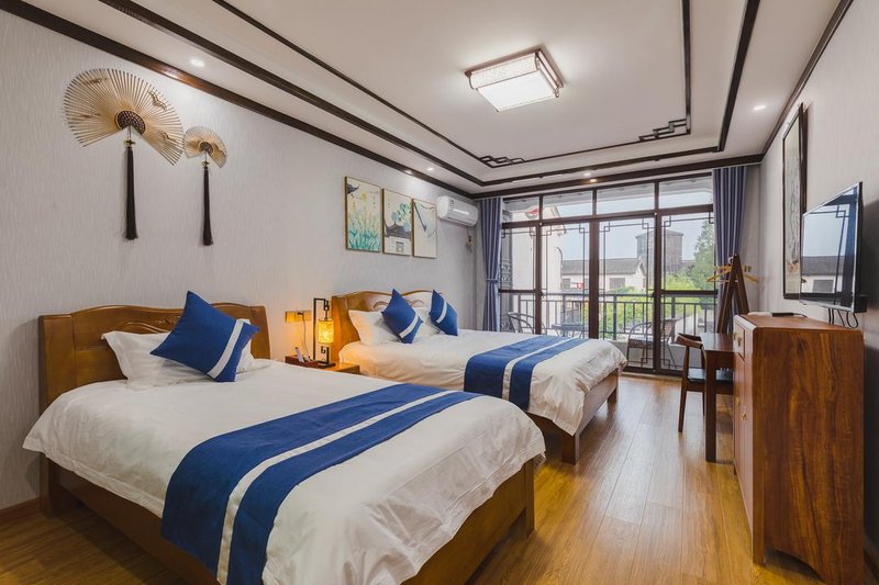 ZhouZhuangWanSanDongZhuang hotelGuest Room