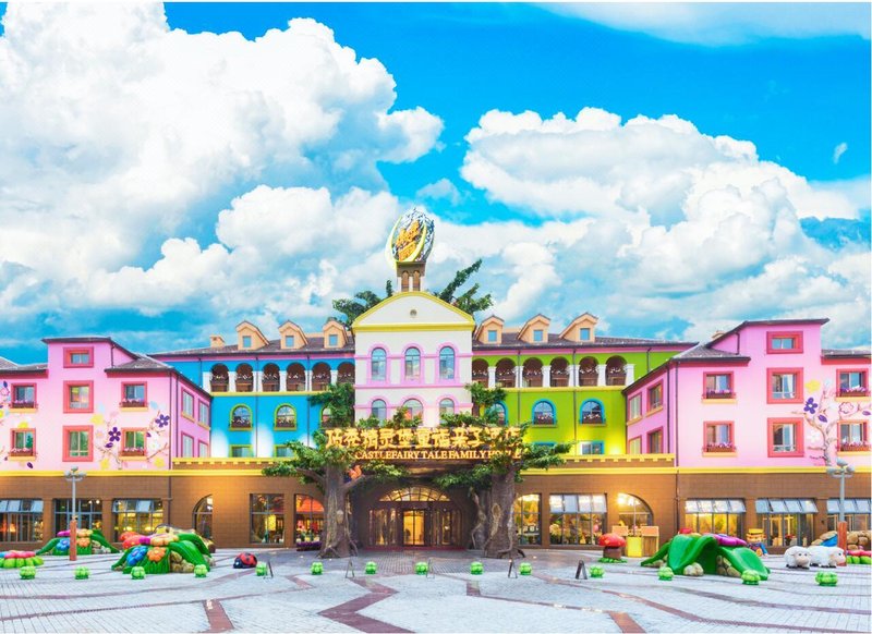 Elves Castle Fairy Tale Family Hotel over view