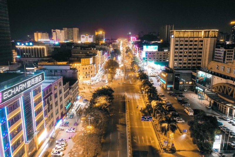 Echarm Hotel (Xintang Light Rail Station, Zengcheng, Guangzhou） Over view