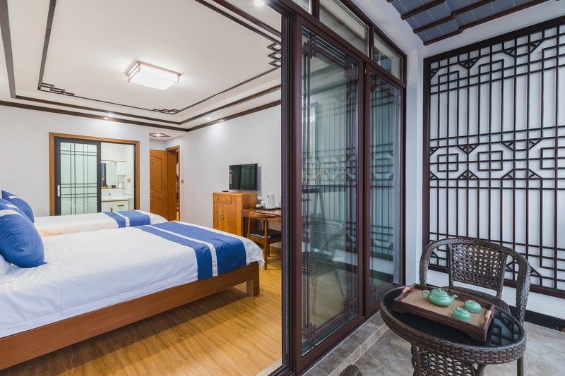 ZhouZhuangWanSanDongZhuang hotelGuest Room