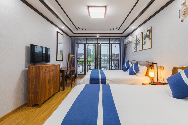 ZhouZhuangWanSanDongZhuang hotelGuest Room