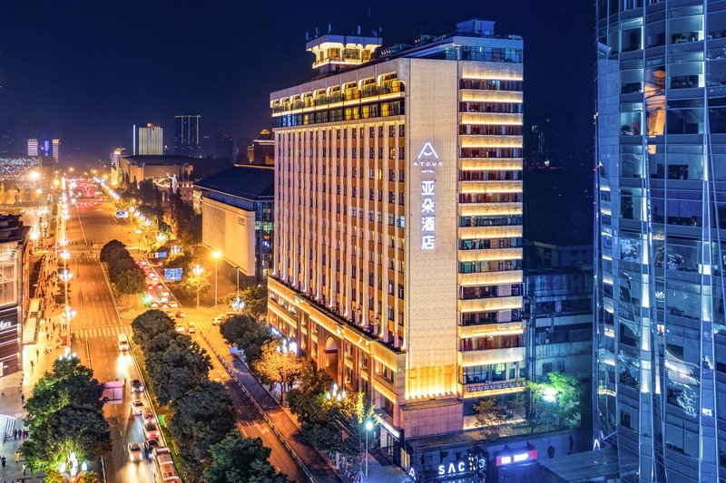 Chengdu Tianfu Squarev Atour Hotel Over view