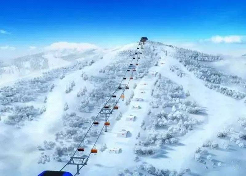万科青山滑雪场图片