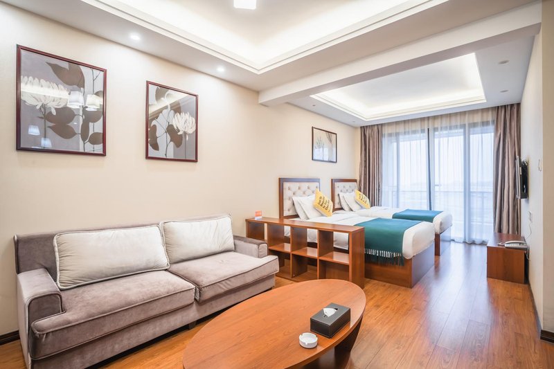 Siweideng Jiating Apartment Hotel (Emei Mountain High Speed Railway Station)Guest Room