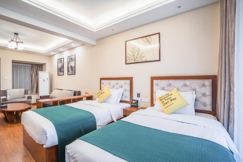 Siweideng Jiating Apartment Hotel (Emei Mountain High Speed Railway Station)Guest Room