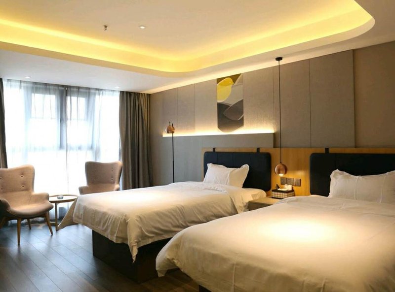 Ripple Hotel (Qingdao Petroleum University Wuyue Square Metro Station) Guest Room