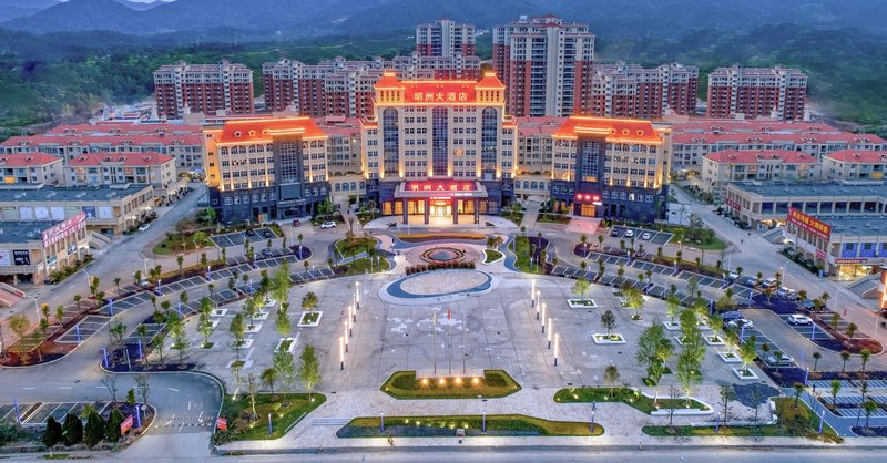 Mingxi Mingzhou Hotel over view