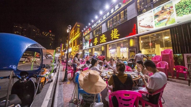 Kaifeng Apartment Hotel Country Garden Shili Silver BeachOver view