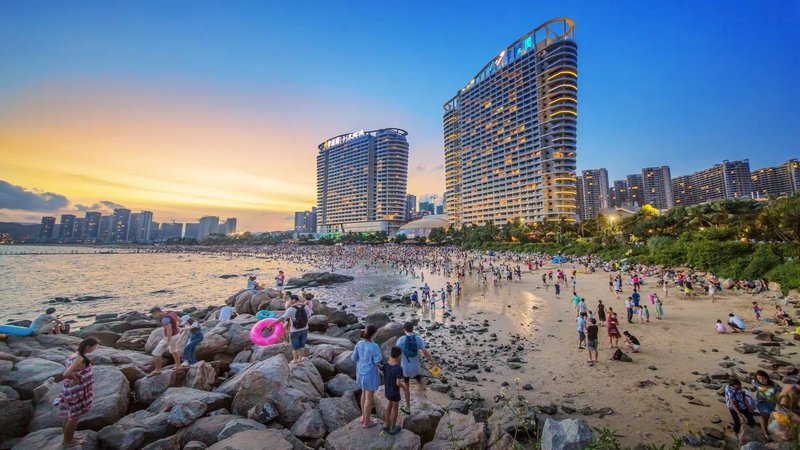 Kaifeng Apartment Hotel Country Garden Shili Silver BeachOver view