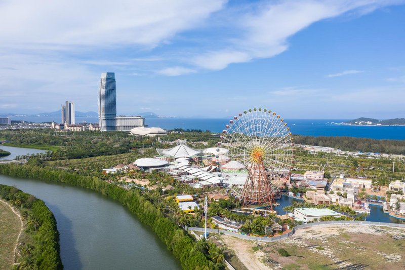 Scene cafe city home stay facility (haitang bay Evergrande health valley stores) Over view