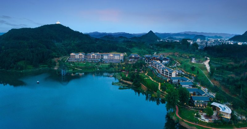 Wanda Jin Hotspring Danzhai Over view