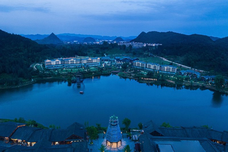 Wanda Jin Hotspring Danzhai Over view