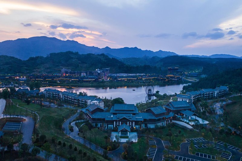 Wanda Jin Hotspring Danzhai Over view