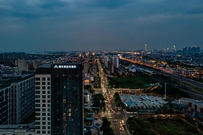 Suzhou railway station north square Bole Shi Yaduo HotelOver view